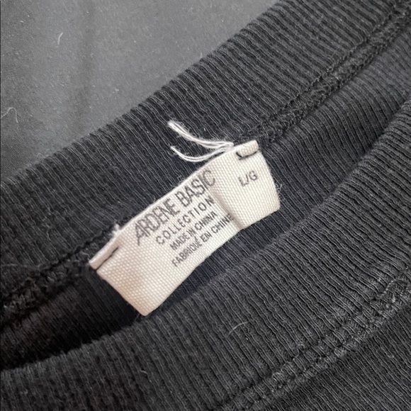 Ardene Duo Floral Asymmetrical Hem Ruffle Skirt and Basic Black Top - Size L - Picture 14 of 16